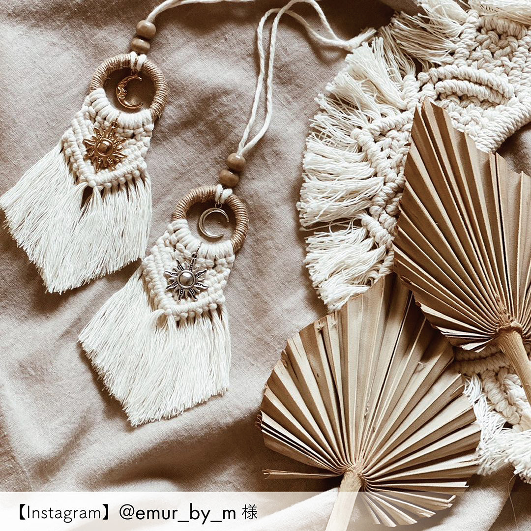 1本撚りオーガニックコットンコード(2mm・生成り)