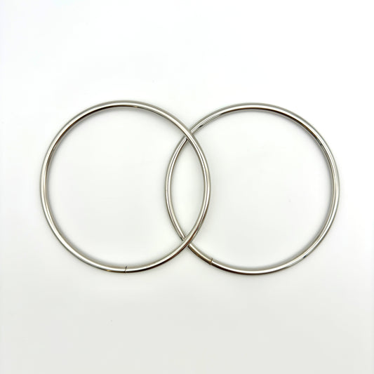 リングハンドル 10cm内径 2本セット|カラー選択可(ゴールド・シルバー)【SSF SELECT】