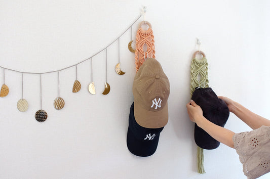 紙のレシピ vol.9|壁掛けキャップホルダー(販売用作品制作OK)