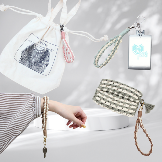 紙のレシピ vol.34|つぶつぶハンドストラップ(販売用作品制作OK)