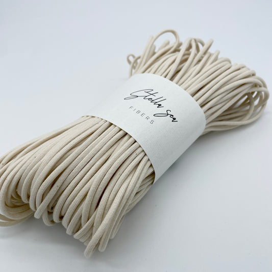 32打ちオーガニックコットンコード(3mm・生成り・50m)
