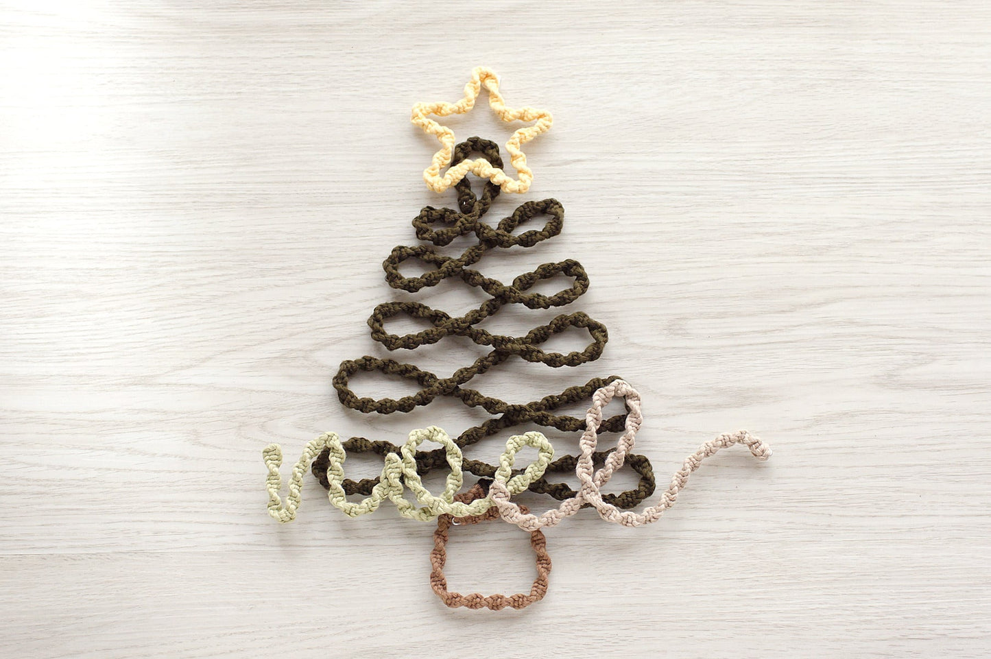 紙のレシピ vol.16|ワイヤーアート クリスマスデコレーション(販売用作品制作OK)