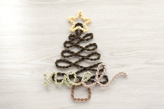 紙のレシピ vol.16|ワイヤーアート クリスマスデコレーション(販売用作品制作OK)