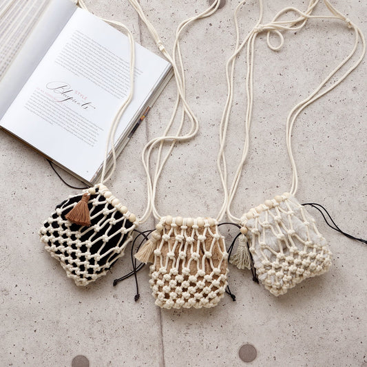 紙のレシピ vol.3|ファー巾着ショルダーバック(販売用作品制作OK)