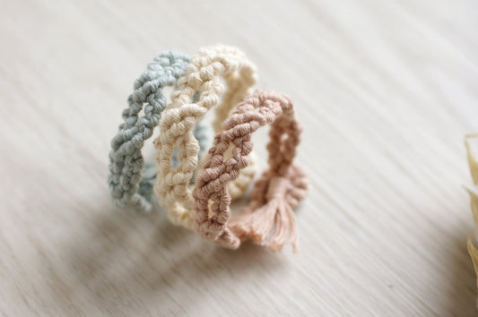 紙のレシピ vol.8|ぽこぽこブレスレット(販売用作品制作OK)