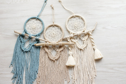 ドリームキャッチャーキット vol.12|選べるカラー・材料付き(販売用作品制作OK)