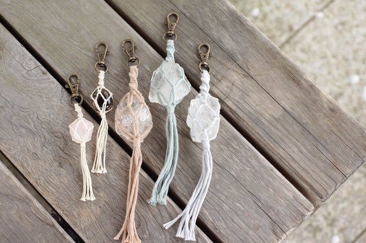 紙のレシピ vol.22｜天然石包みキーチャーム（販売用作品制作OK）