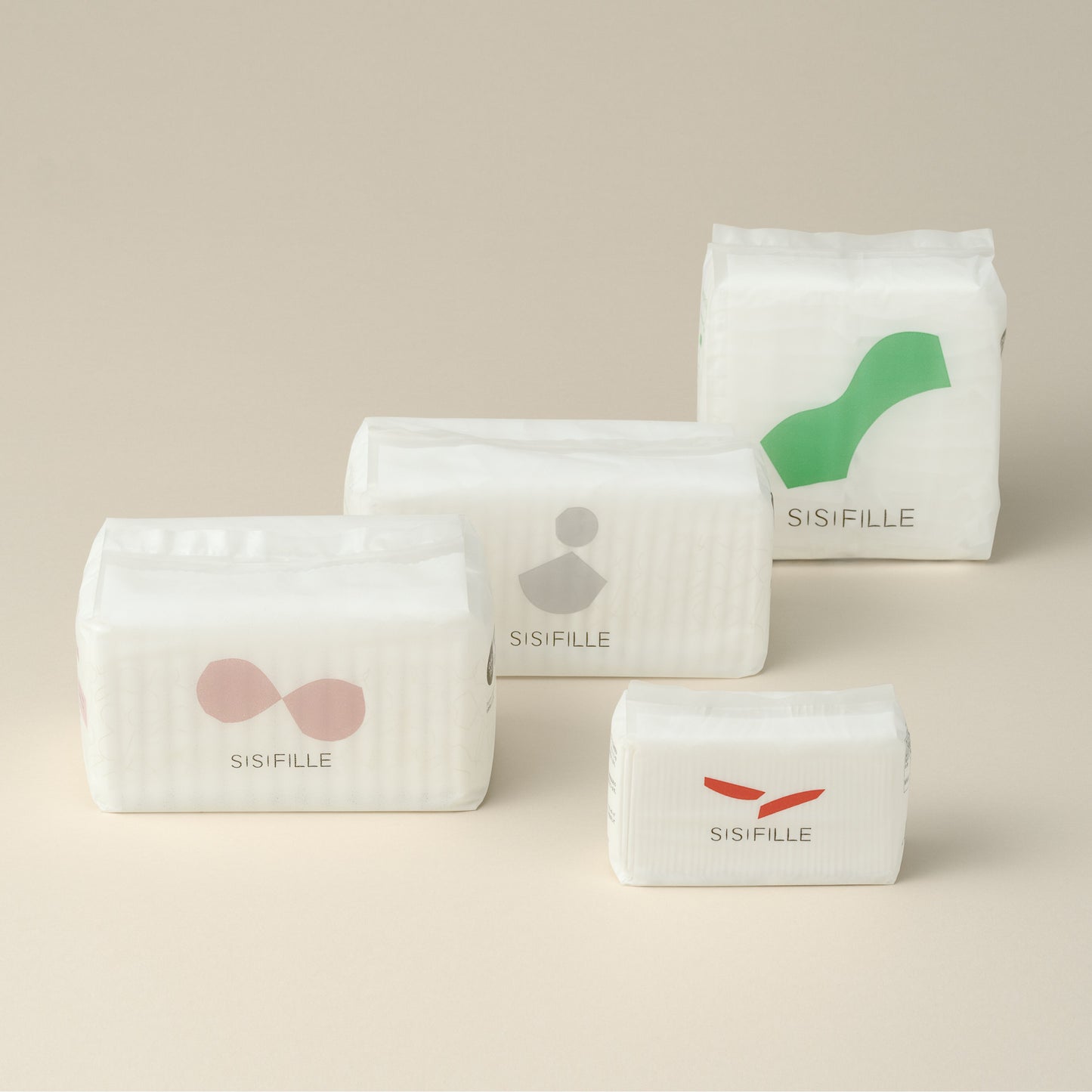 PERIOD PADS　生理用ナプキン29cm羽あり【SISIFILLE】｜マクラメ糸と同じコットンを使用