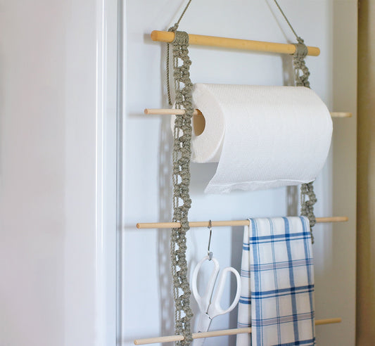 マクラメコードホルダーキット vol.26｜選べるカラー・材料付き（販売用作品制作OK）