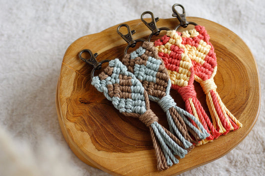 紙のレシピ vol.18｜ハート柄キーチャーム（販売用作品制作OK）