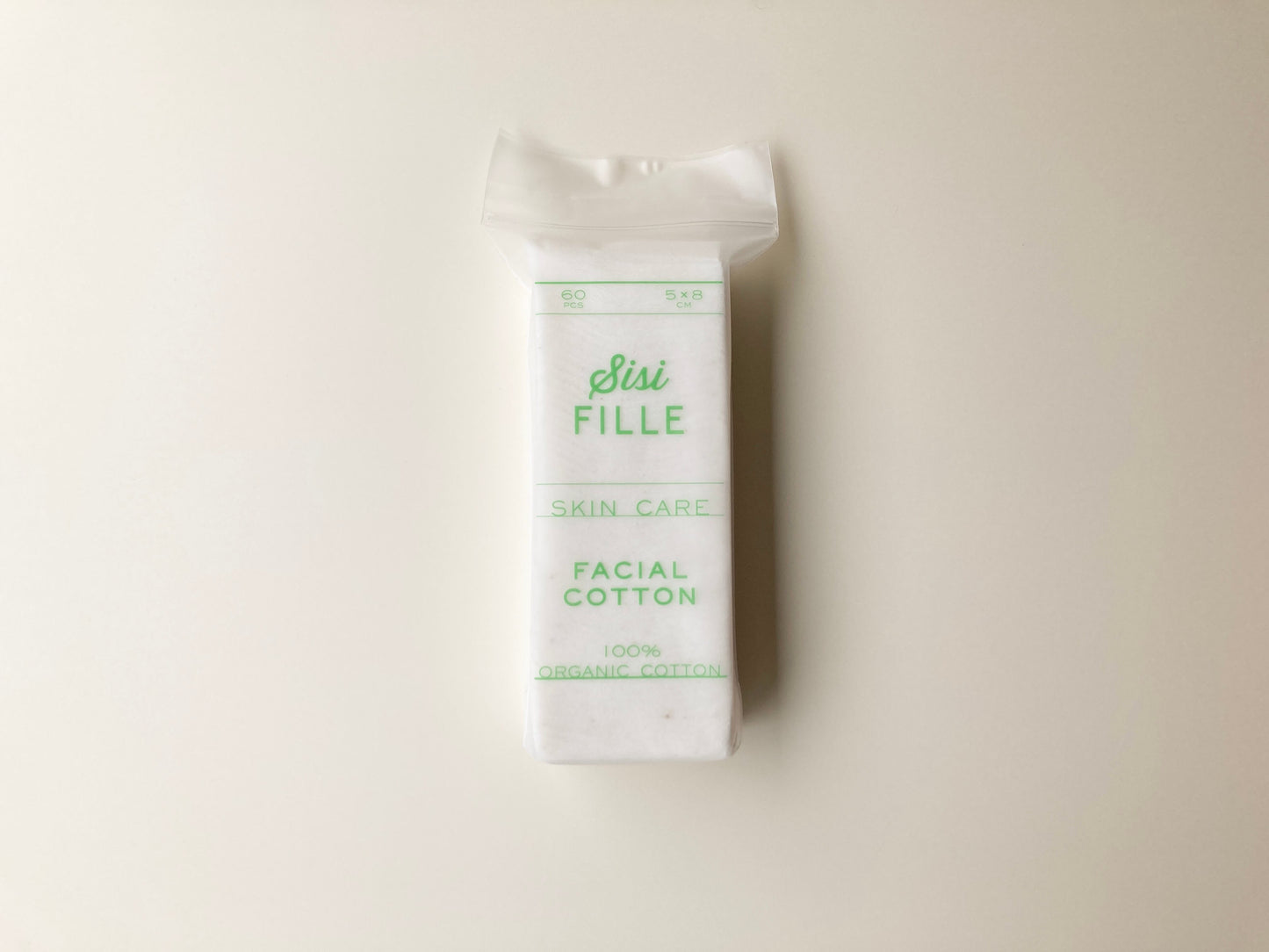 FACIAL COTTON　フェイシャルコットン【SISIFILLE】｜マクラメ糸と同じコットンを使用